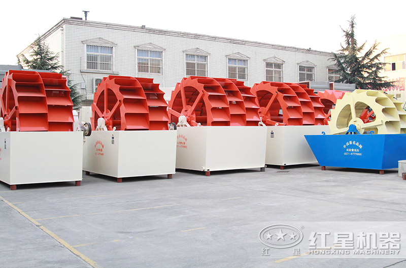 雙輪、三輪洗沙機(jī)設(shè)備展示圖
