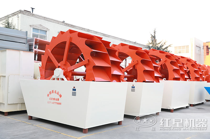 大型輪斗式洗砂機參數，工作視頻及廠家介紹