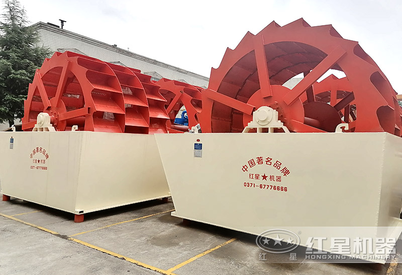 輪式小型砂石分離機(jī)多少錢一臺(tái)，帶生產(chǎn)線案例